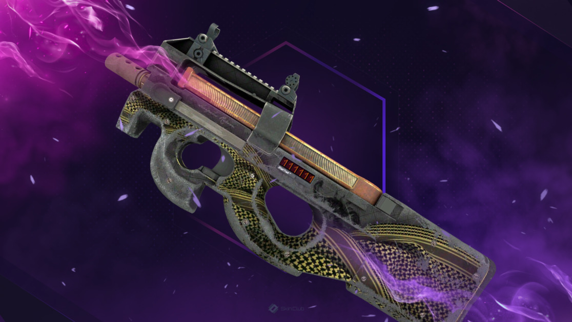 StatTrak™ P90 | Desert Warfare (Well-Worn)