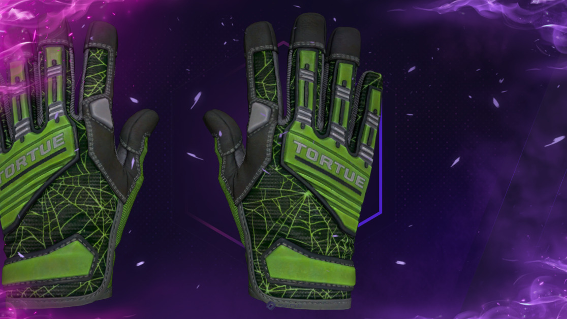 ★ Specialist Gloves | Emerald Web (Minimal Wear)