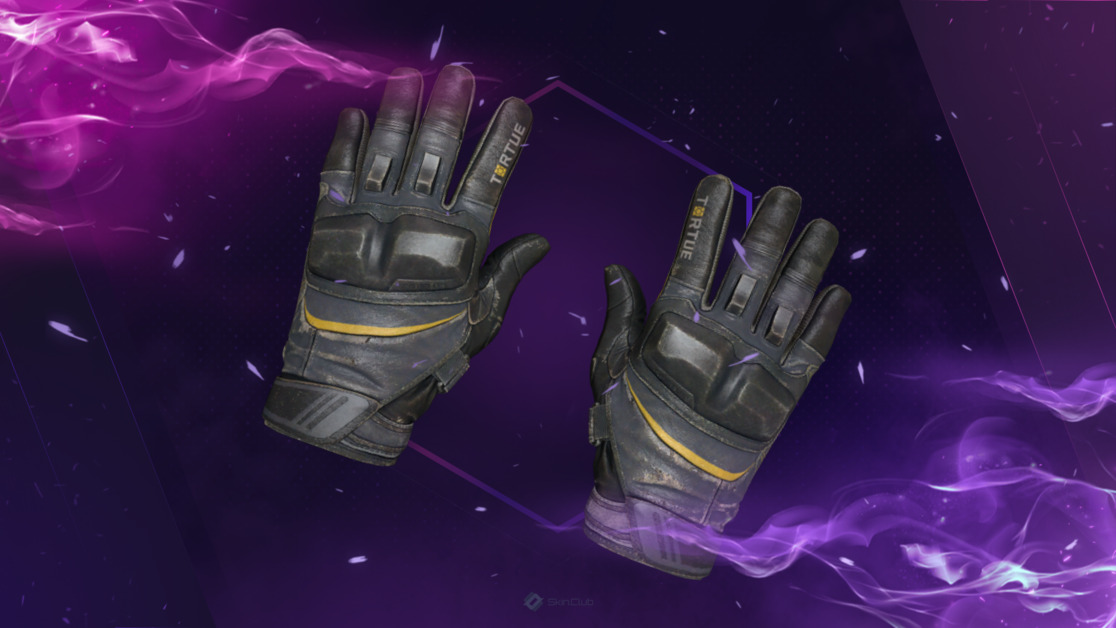 ★ Moto Gloves | Eclipse (Well-Worn)