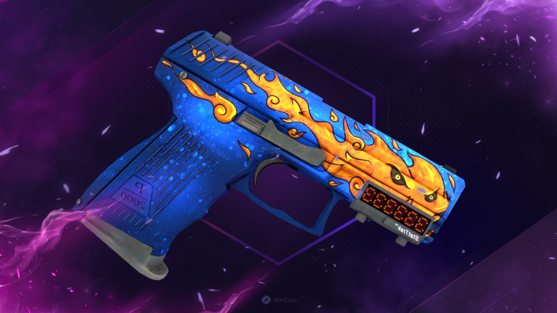 StatTrak™ P2000 | Fire Elemental (Factory New)