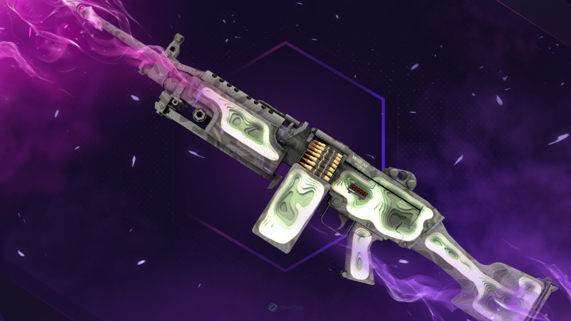 StatTrak™ M249 | Deep Relief (Factory New)