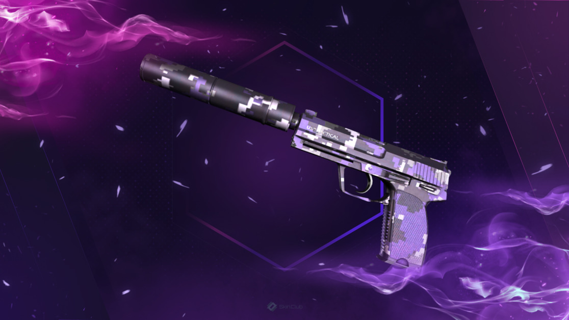 USP-S | Purple DDPAT (Minimal Wear)