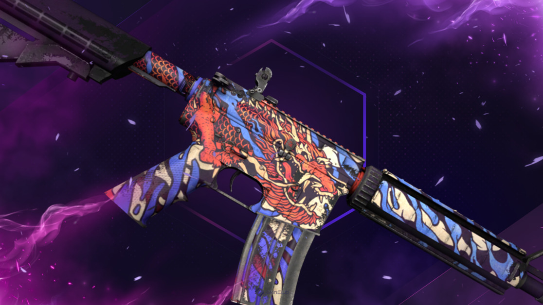 M4A4 | 龍王 (Dragon King) (Field-Tested)