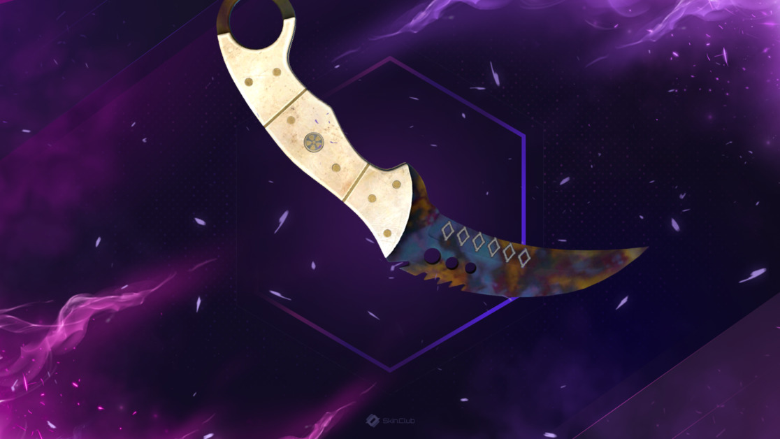 ★ StatTrak™ Talon Knife | Case Hardened (Factory New)