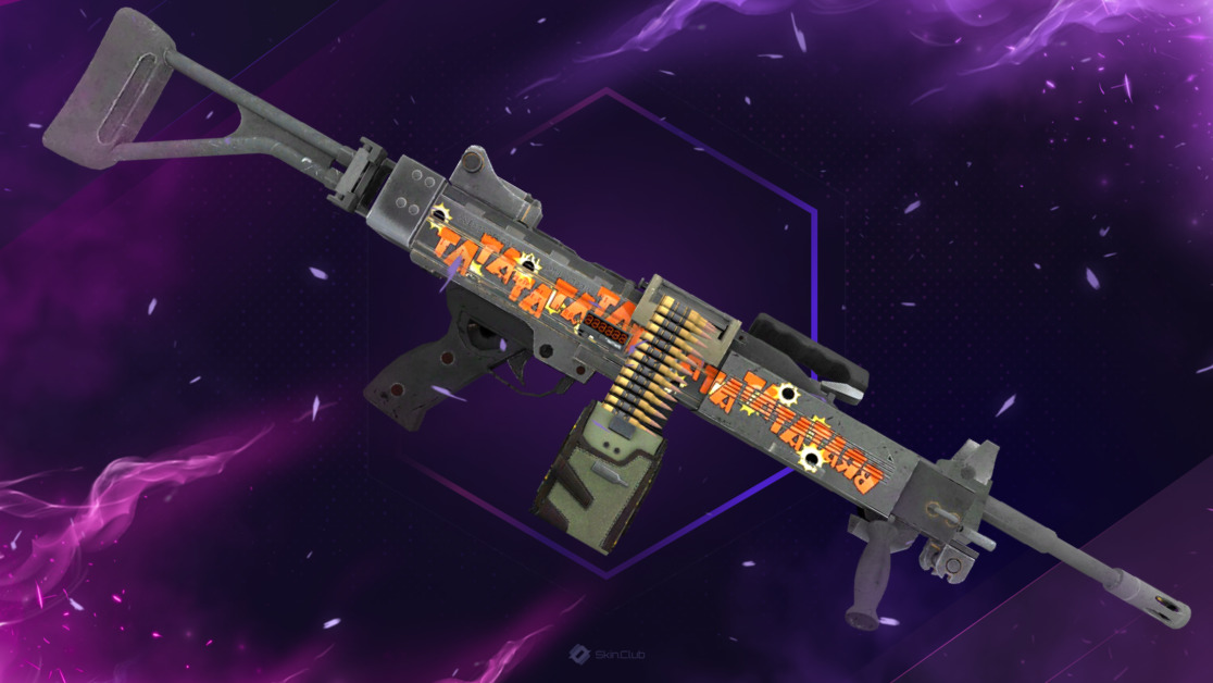 StatTrak™ Negev | Bratatat (Well-Worn)