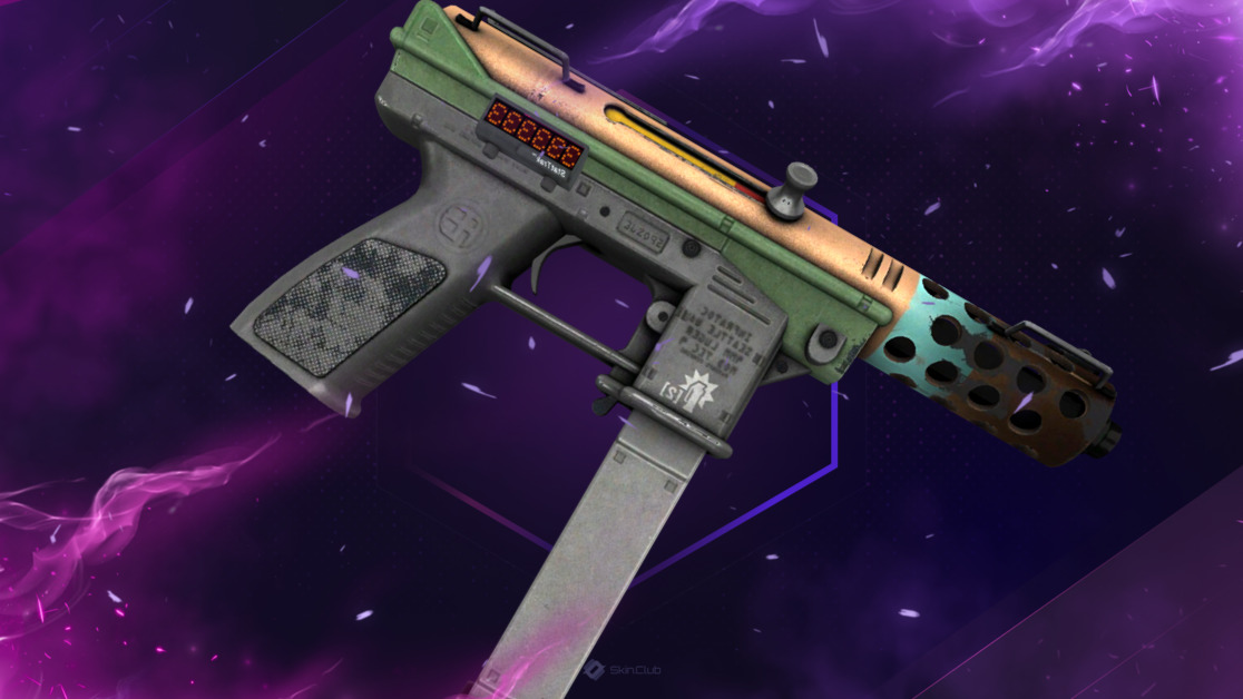 StatTrak™ Tec-9 | Flash Out (Well-Worn)