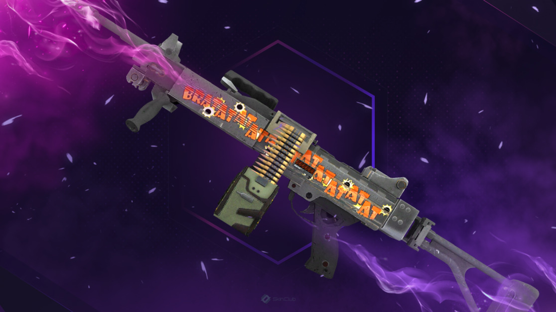 StatTrak™ Negev | Bratatat (Well-Worn)