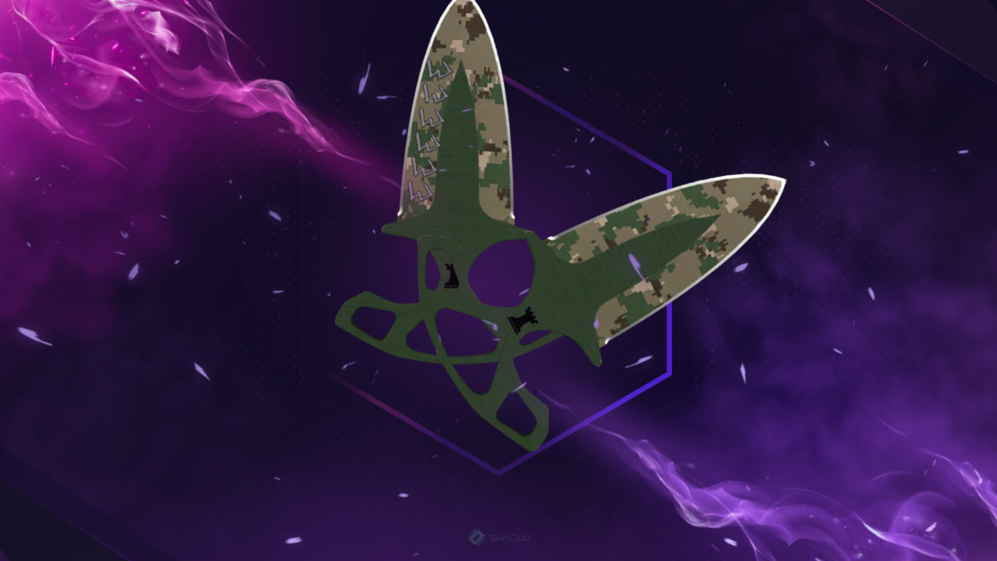 ★ StatTrak™ Shadow Daggers | Forest DDPAT (Minimal Wear)