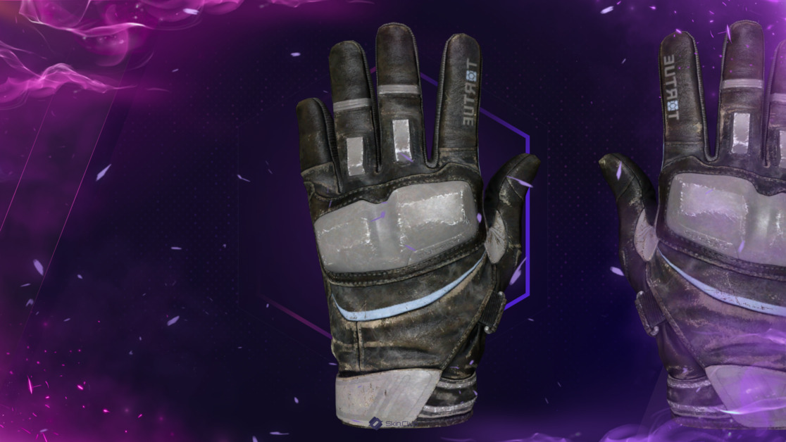 ★ Moto Gloves | Smoke Out (Battle-Scarred)