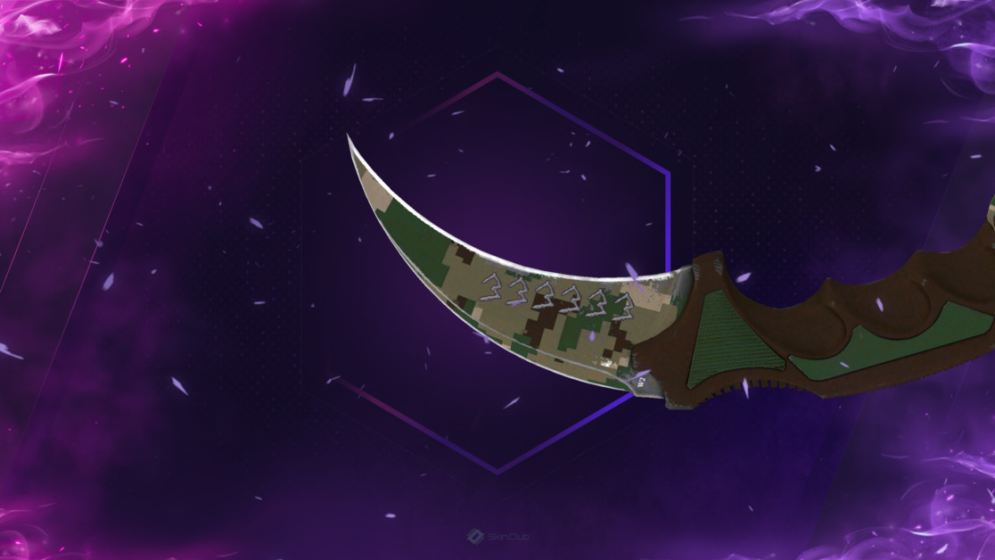 ★ StatTrak™ Karambit | Forest DDPAT (Field-Tested)