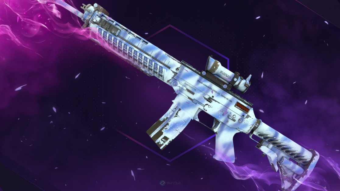 StatTrak™ SG 553 | Wave Spray (Field-Tested)