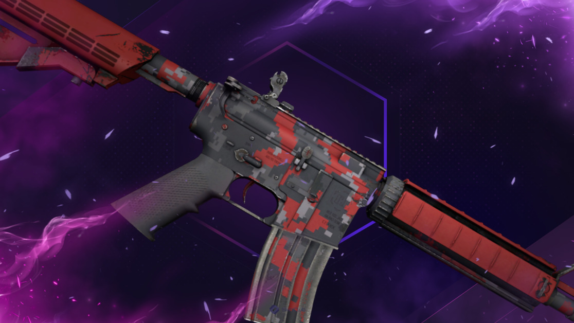 M4A4 | Red DDPAT (Minimal Wear)