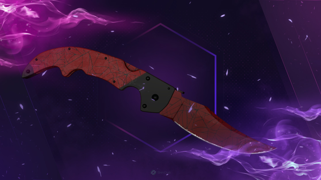 ★ Falchion Knife | Crimson Web (Factory New)