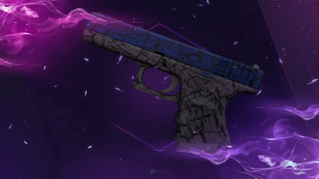 Glock-18 | Blue Fissure (Factory New)
