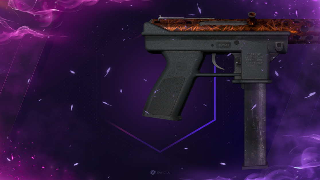 Tec-9 | Red Quartz (Field-Tested)