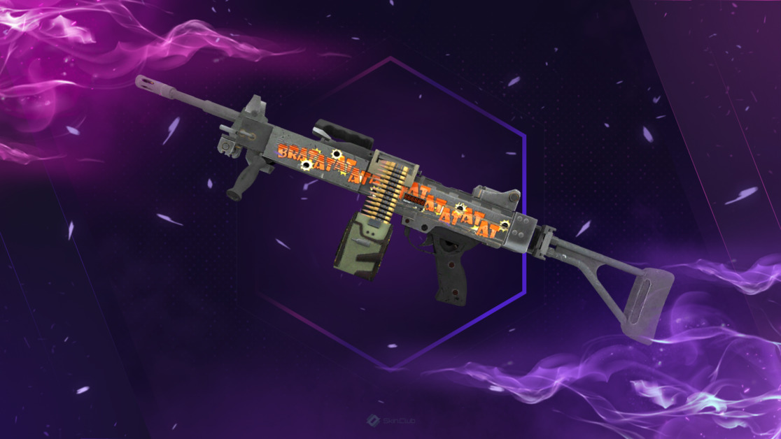 StatTrak™ Negev | Bratatat (Well-Worn)
