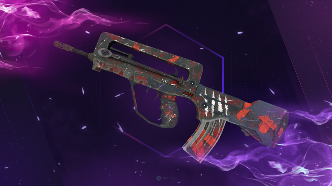 StatTrak™ FAMAS | Survivor Z (Battle-Scarred)
