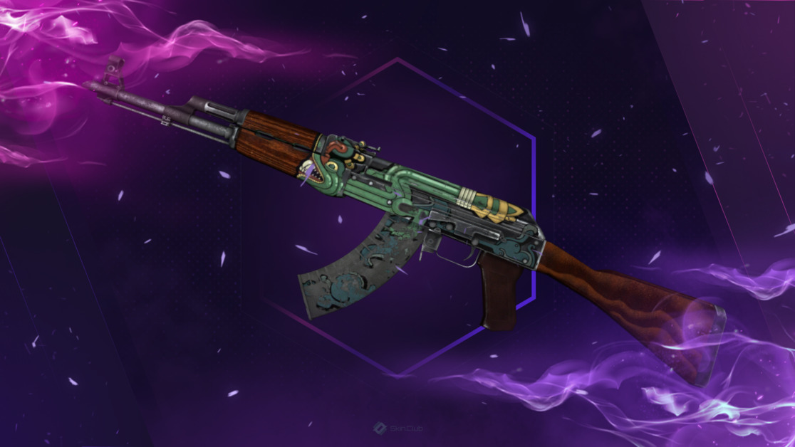 AK-47 | Fire Serpent | มีรอยแผลจากการสู้รบ