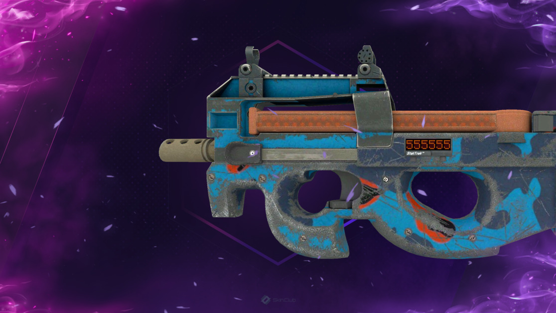 StatTrak™ P90 | Blind Spot (Battle-Scarred)
