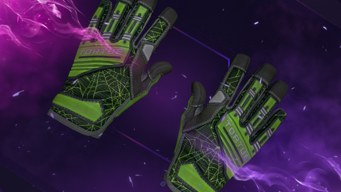 ★ Specialist Gloves | Emerald Web (Minimal Wear)