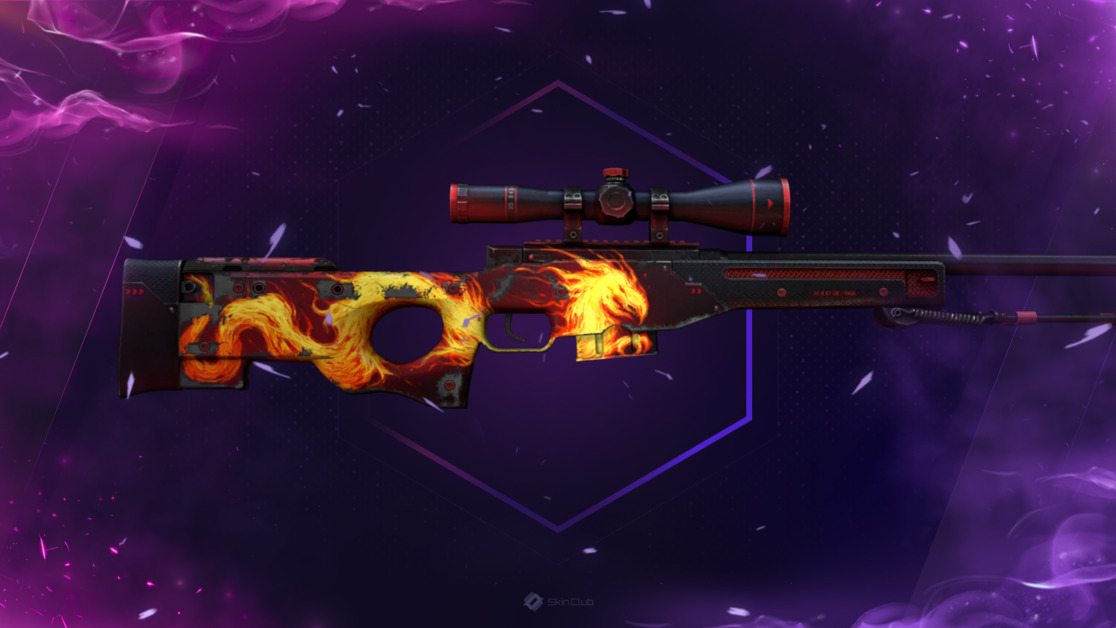 AWP | Wildfire (Well-Worn)