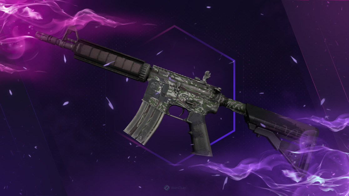 M4A4 | Jungle Tiger (Battle-Scarred)