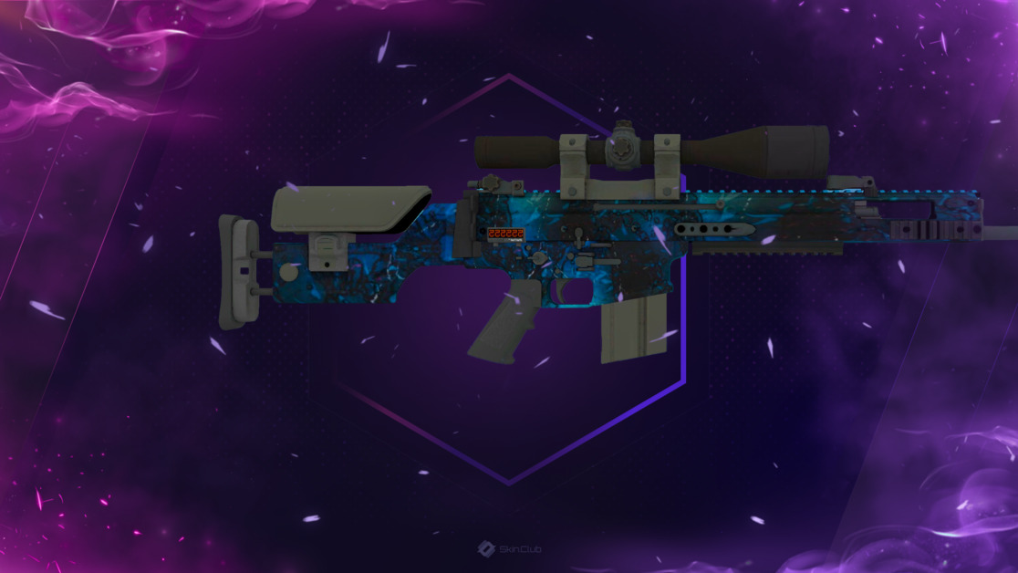 StatTrak™ SCAR-20 | Grotto (Field-Tested)