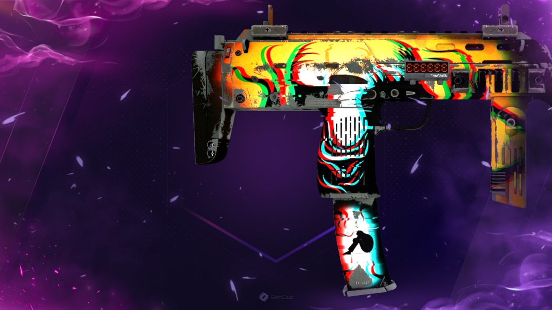 StatTrak™ MP7 | Abyssal Apparition (Battle-Scarred)