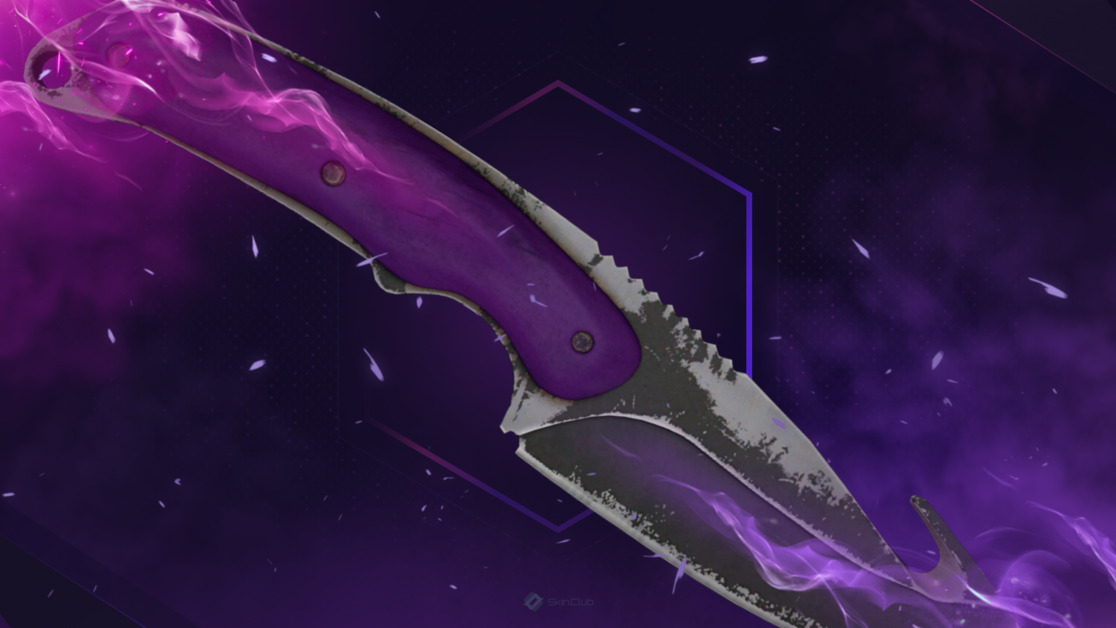 ★ Gut Knife | Ultraviolet (Well-Worn)