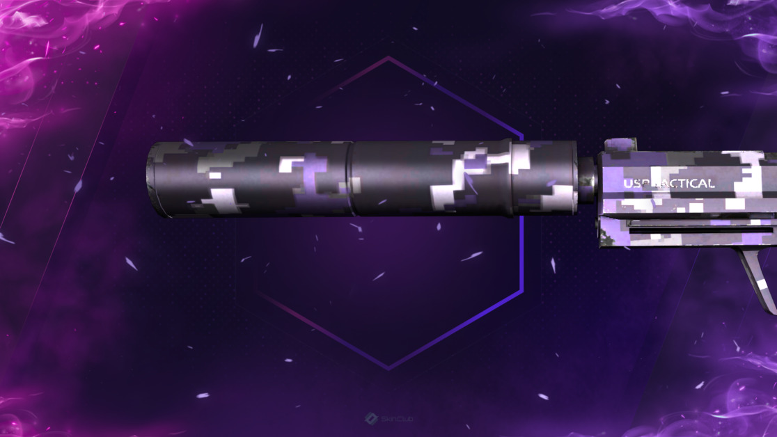 USP-S | Purple DDPAT (Minimal Wear)