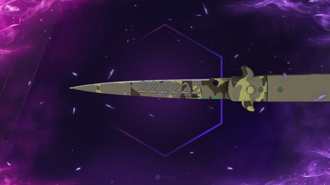★ StatTrak™ Stiletto Knife | Boreal Forest (Factory New)