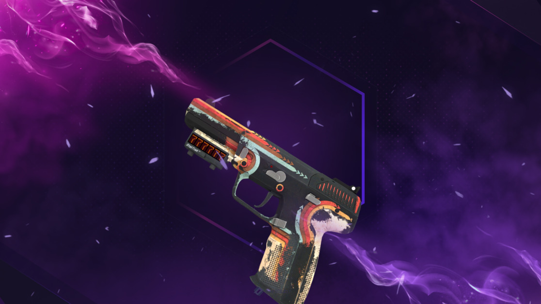 StatTrak™ Five-SeveN | Retrobution (Battle-Scarred)