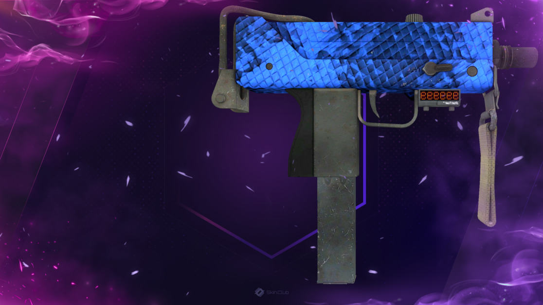 StatTrak™ MAC-10 | Lapis Gator (Minimal Wear)