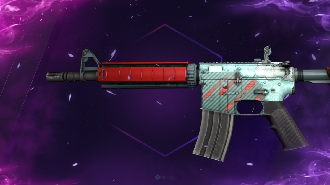 M4A4 | Bullet Rain (Minimal Wear)