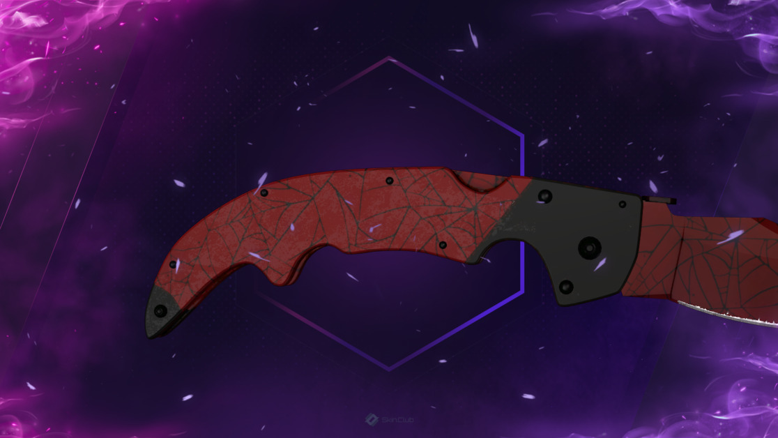 ★ Falchion Knife | Crimson Web (Factory New)