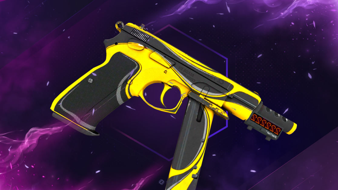 StatTrak™ CZ75-Auto | Yellow Jacket (Field-Tested)