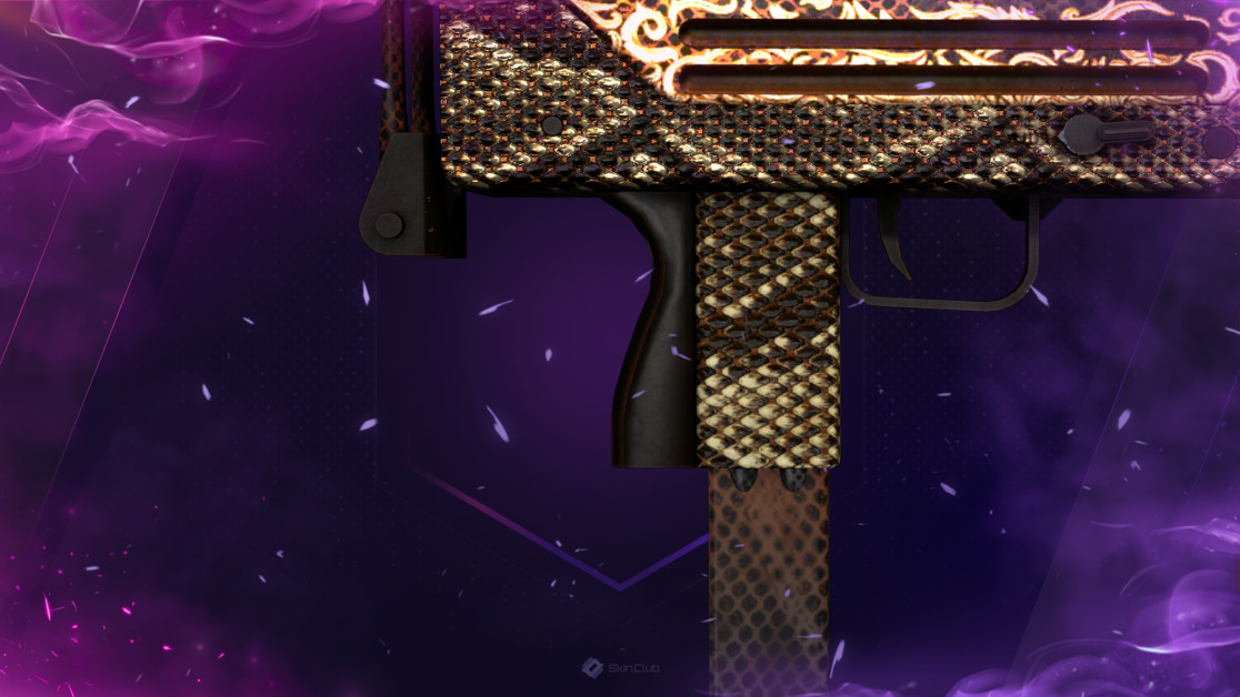 MAC-10 | Hot Snakes (Well-Worn)