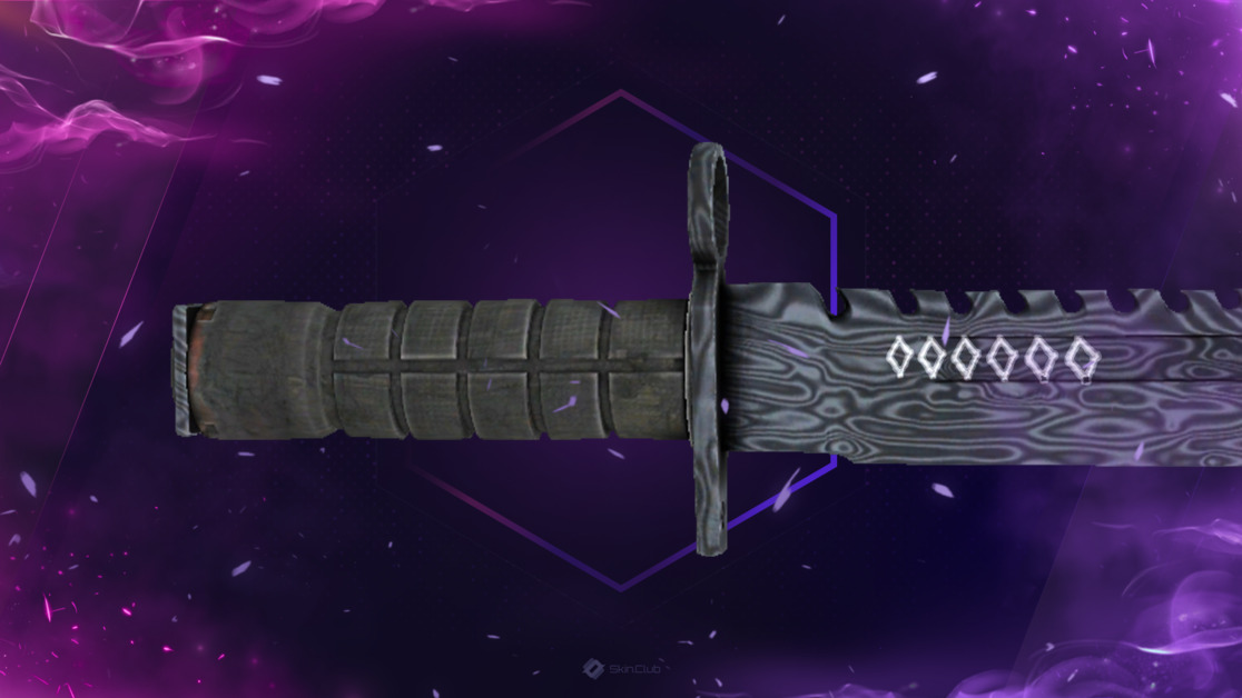 ★ StatTrak™ M9 Bayonet | Damascus Steel (Minimal Wear)