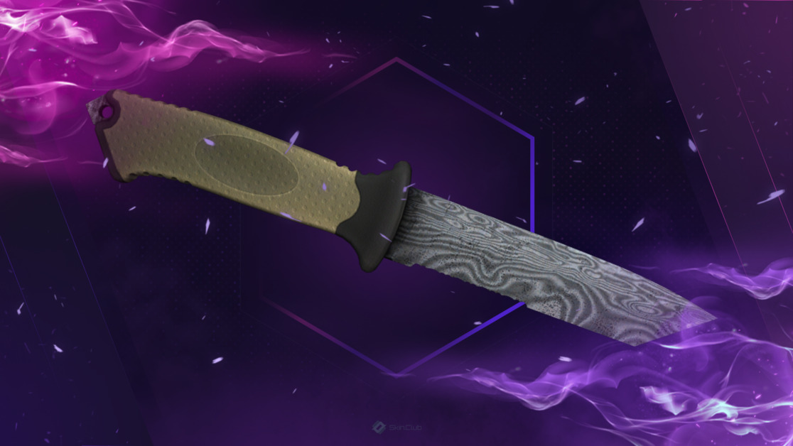 ★ Ursus Knife | Damascus Steel (Well-Worn)