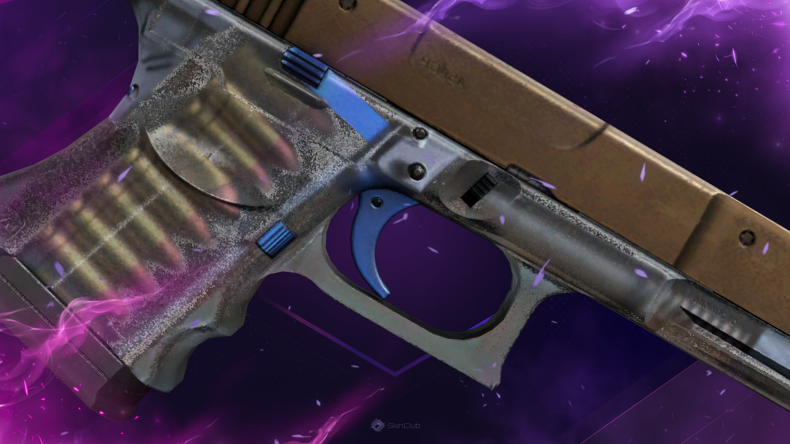 Glock-18 | Clear Polymer | Well-Worn