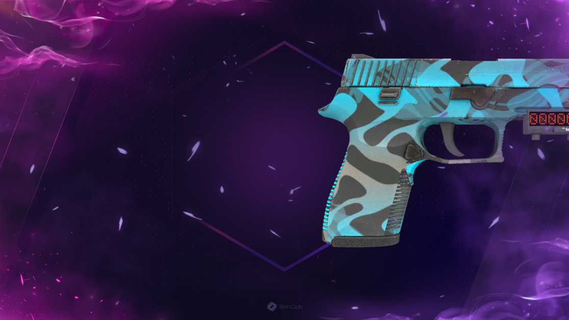 StatTrak™ P250 | Ripple (Minimal Wear)