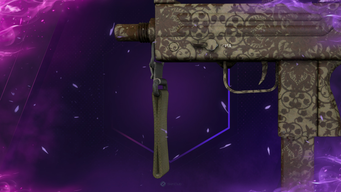 MAC-10 | Sienna Damask (Field-Tested)