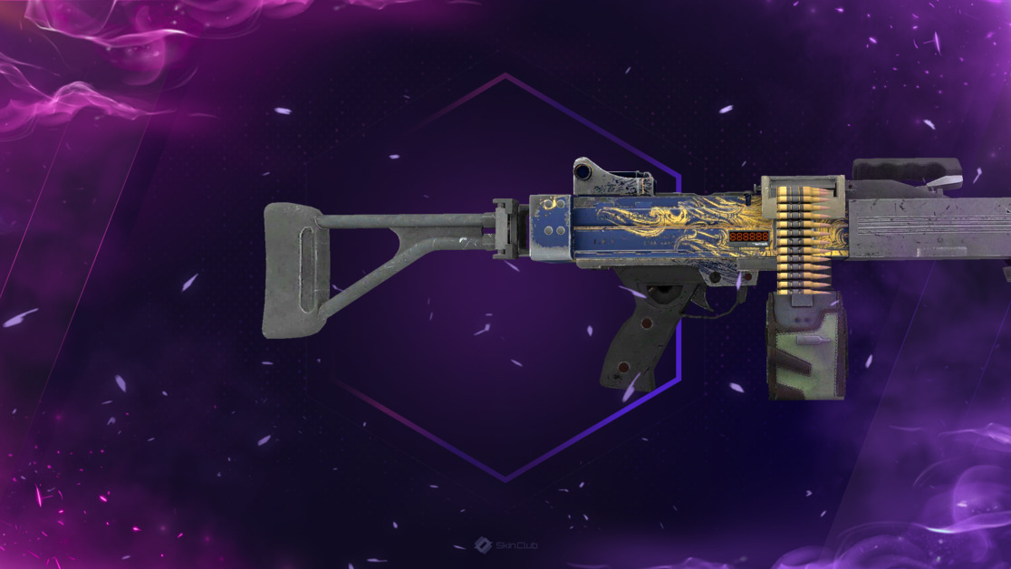StatTrak™ Negev | Man-o'-war (Minimal Wear)