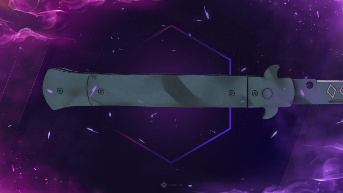 ★ StatTrak™ Stiletto Knife | Night Stripe (Factory New)
