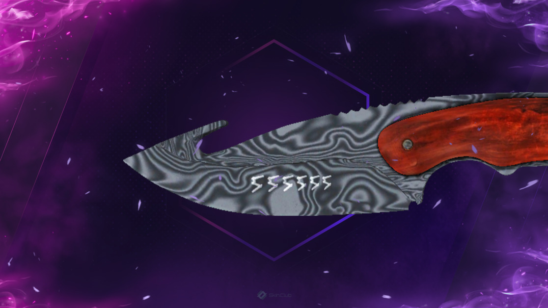 ★ StatTrak™ Gut Knife | Damascus Steel (Factory New)