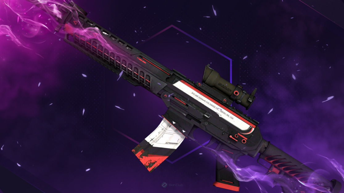 SG 553 | Cyrex (Well-Worn)