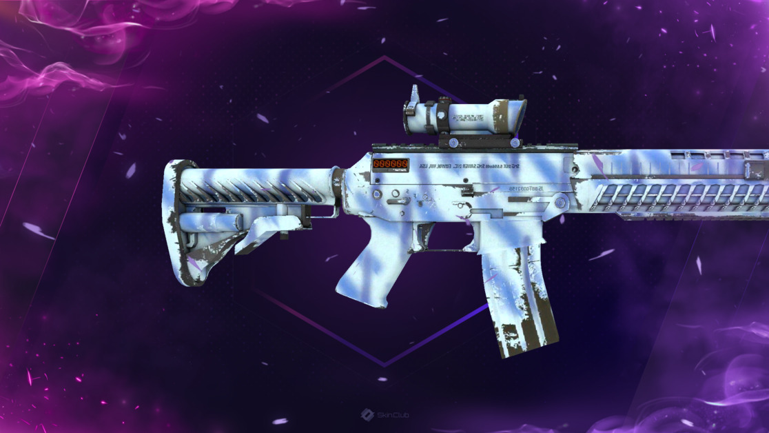 StatTrak™ SG 553 | Wave Spray (Field-Tested)