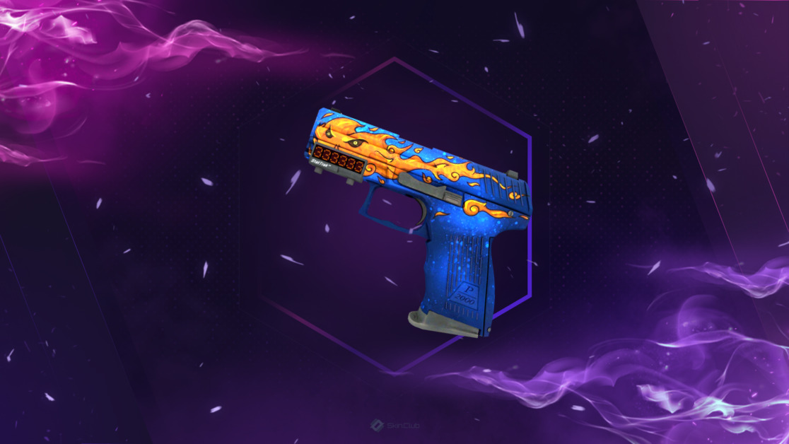StatTrak™ P2000 | Fire Elemental (Factory New)