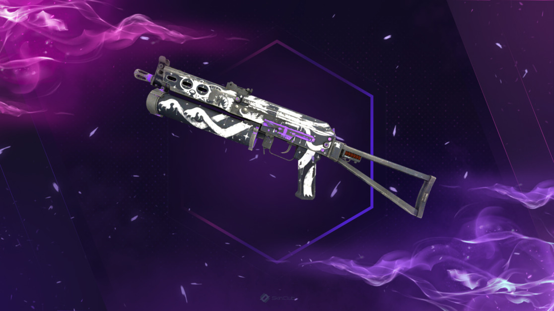 StatTrak™ PP-Bizon | Space Cat (Well-Worn)