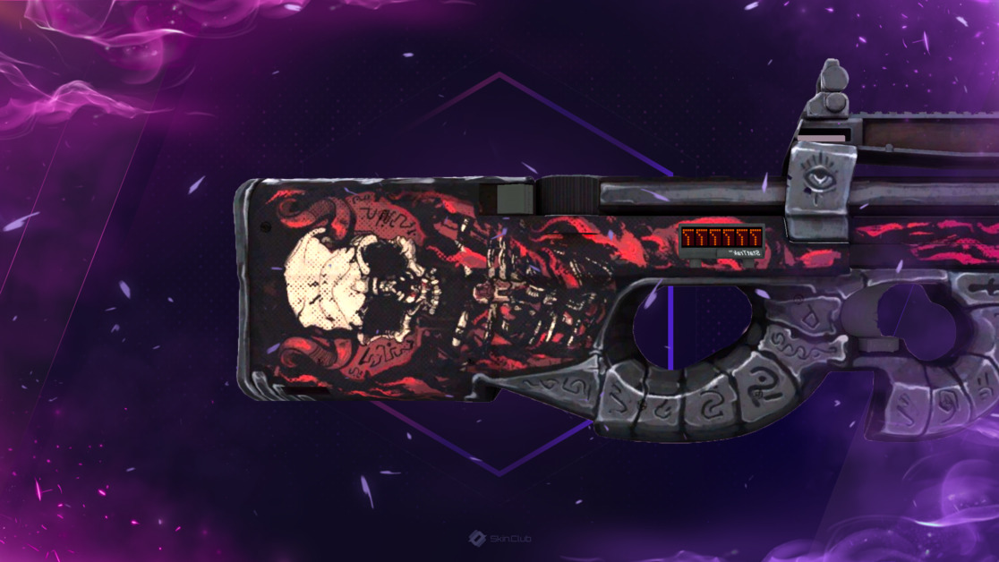 StatTrak™ P90 | Shallow Grave (Field-Tested)